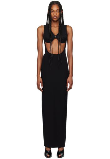 Jean Paul Gaultier Black Cone Bra Dress