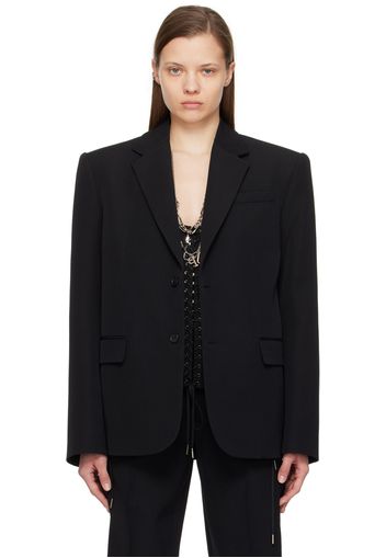 Jean Paul Gaultier Black Corseted Blazer