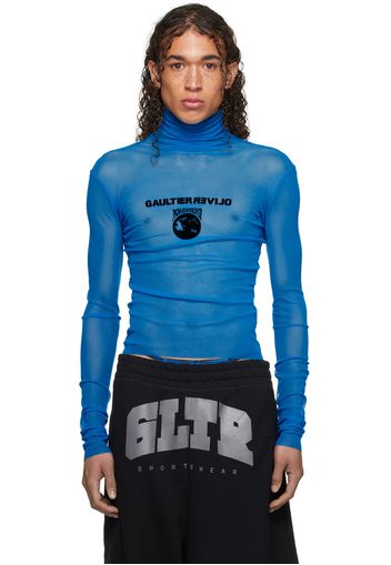 Jean Paul Gaultier Blue Shayne Oliver Edition Turtleneck