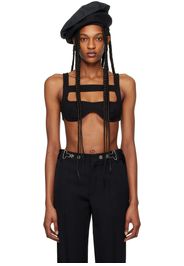 Jean Paul Gaultier Black Harness Bra