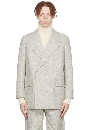 Jil Sander SSENSE Exclusive Off-White Cotton Blazer