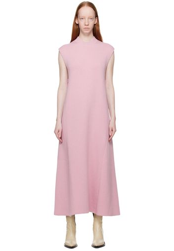 Jil Sander Purple Sleeveless Maxi Dress