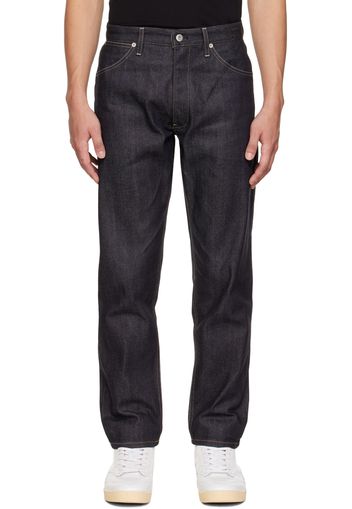 Jil Sander Navy Loose Leg Jeans