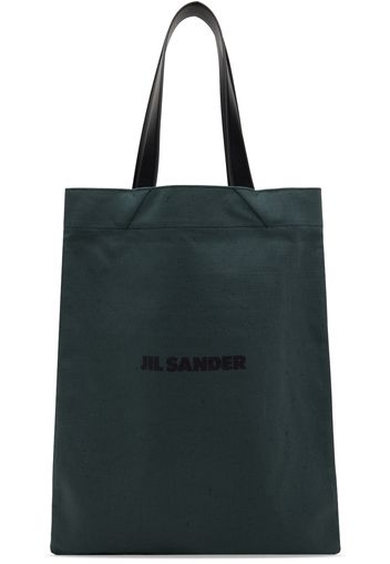 Jil Sander Blue Medium Book Tote