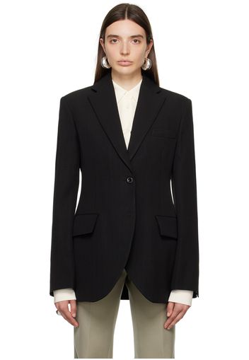 Jil Sander Black Tailored Blazer