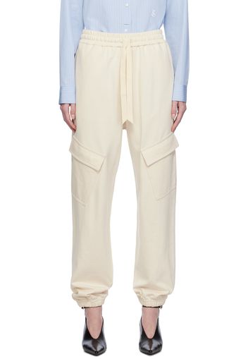 Jil Sander Off-White Cargo Pocket Lounge Pants