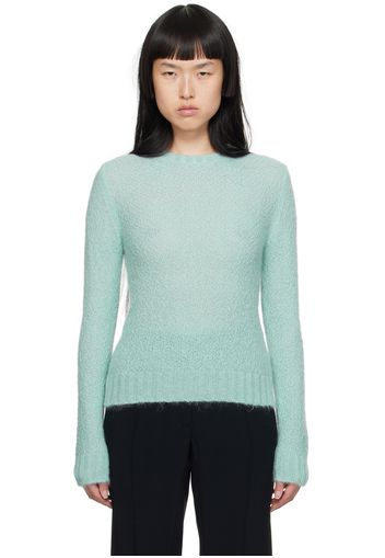 Jil Sander Blue Crewneck Sweater