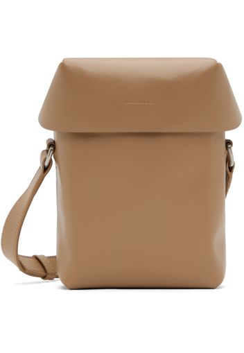 Jil Sander Taupe Lid Bag