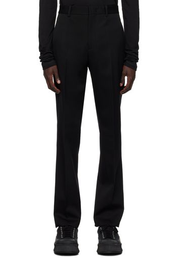 Jil Sander Black One-Pleat Trousers