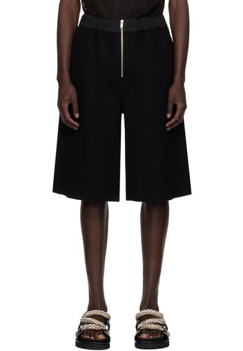 Jil Sander Black Relaxed-Fit Shorts