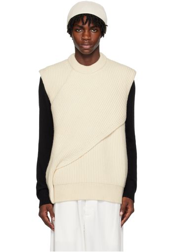 Jil Sander Off-White Layered Vest