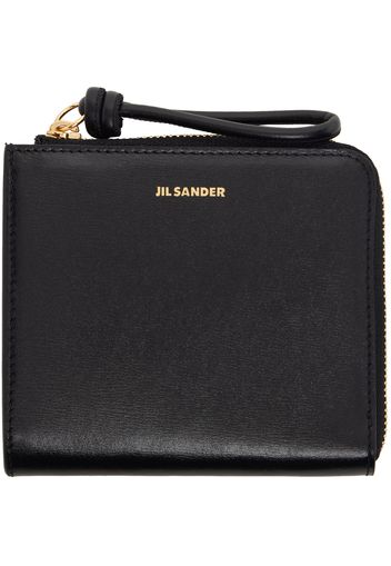 Jil Sander Black Giro Mini Wallet