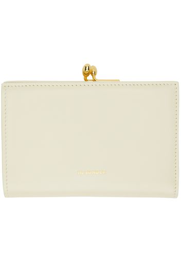 Jil Sander Off-White Goji Small Wallet