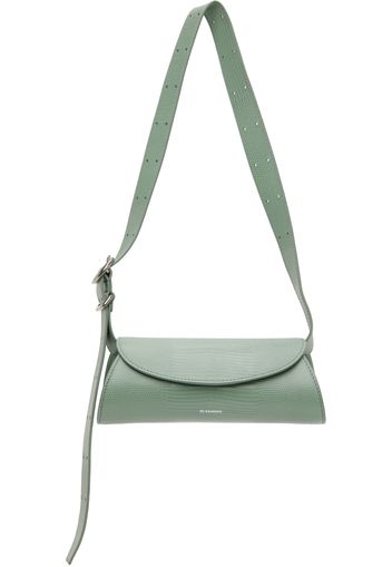 Jil Sander Blue Mini Cannolo Bag