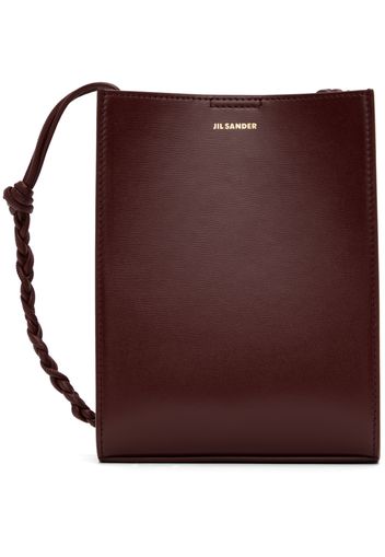 Jil Sander Burgundy Small Tangle Shoulder Bag