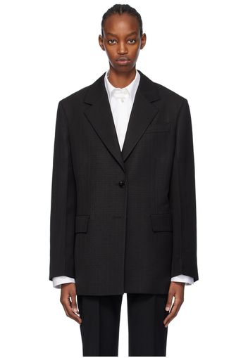 Jil Sander Black Tailored Blazer