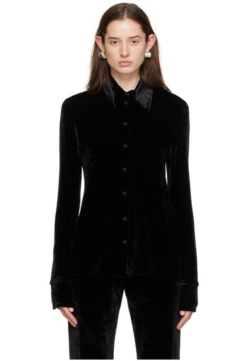 Jil Sander Black Relaxed-Fit Shirt