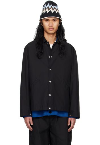 Jil Sander Black Printed Jacket