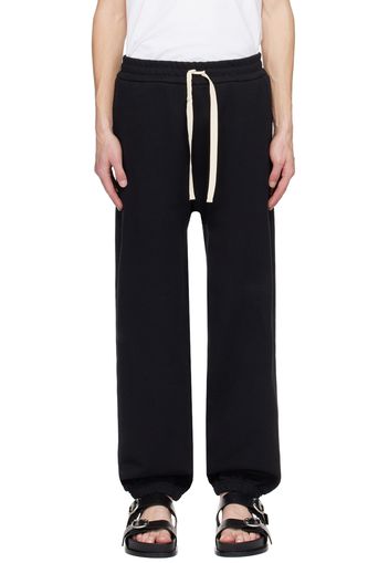 Jil Sander Black Drawstring Sweatpants