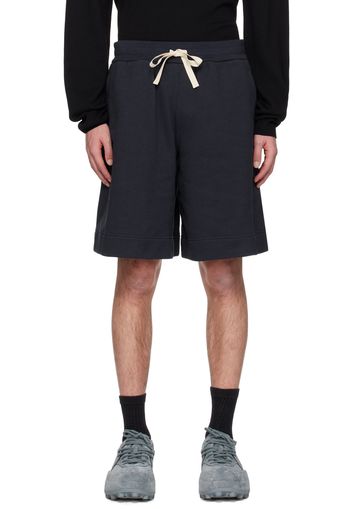 Jil Sander Navy Drawstring Shorts