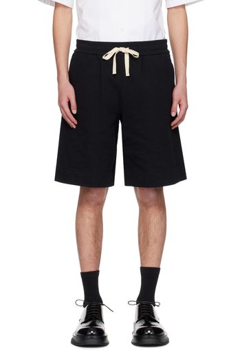 Jil Sander Black Drawstring Shorts