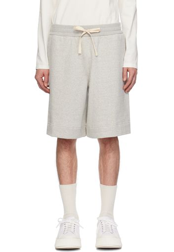 Jil Sander Gray Drawstring Shorts