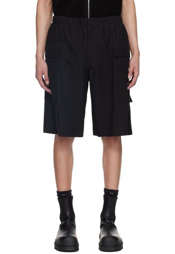 Jil Sander Black Drawstring Shorts