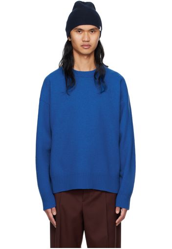 Jil Sander Blue Oversized Sweater