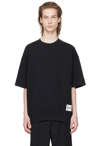 Jil Sander Black Crewneck T-Shirt