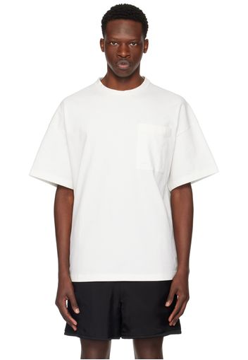 Jil Sander White Patch T-Shirt