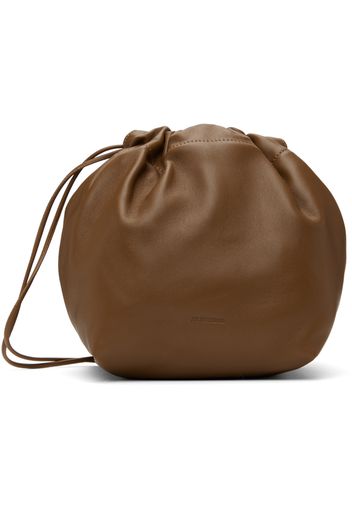 Jil Sander Brown Dumpling Bag