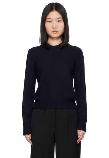 Jil Sander Navy Crewneck Sweater