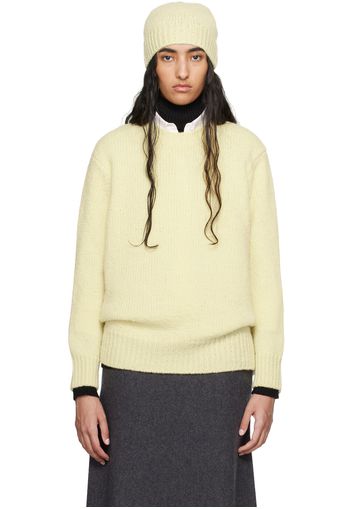 Jil Sander Yellow Wool Sweater