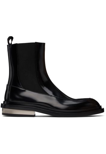 Jil Sander Black Ankle Boots