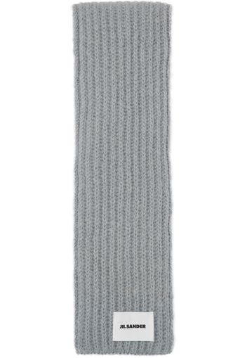 Jil Sander Gray PD Scarf