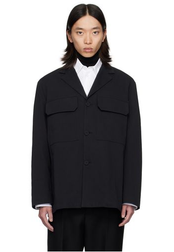 Jil Sander Black Cotton Jacket