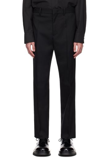 Jil Sander Black Tailored Trousers