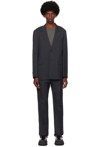 Jil Sander Gray Wool Suit