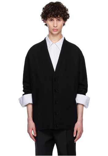 Jil Sander Black Oversized Cardigan