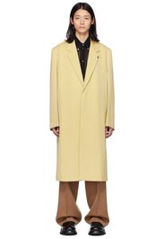 Jil Sander Beige Notched Coat