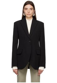 Jil Sander Black Tailored Blazer