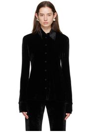 Jil Sander Black Relaxed-Fit Shirt