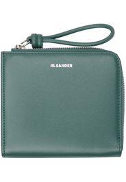 Jil Sander Green Giro Wallet