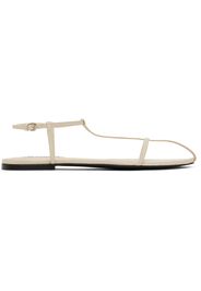 Jil Sander Off-White Flat Sandals