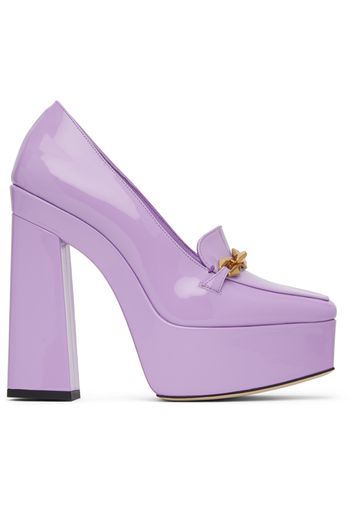 Jimmy Choo Purple Diamond Tilda 140 Heels