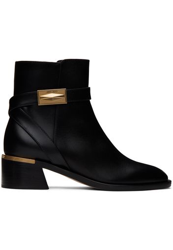 Jimmy Choo Black Diantha 45 Boots