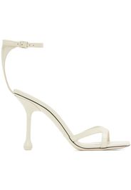 Jimmy Choo Off-White Ixia 95 Heeled Sandals