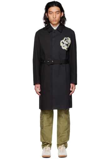 John Elliott Black Mackintosh Edition Spring Coat