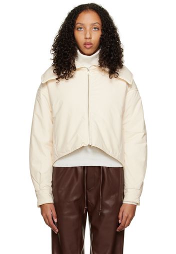 John Elliott Off-White Scout Cropped Jacket