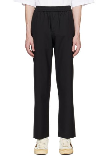 John Elliott Black Easy Relaxed Trousers